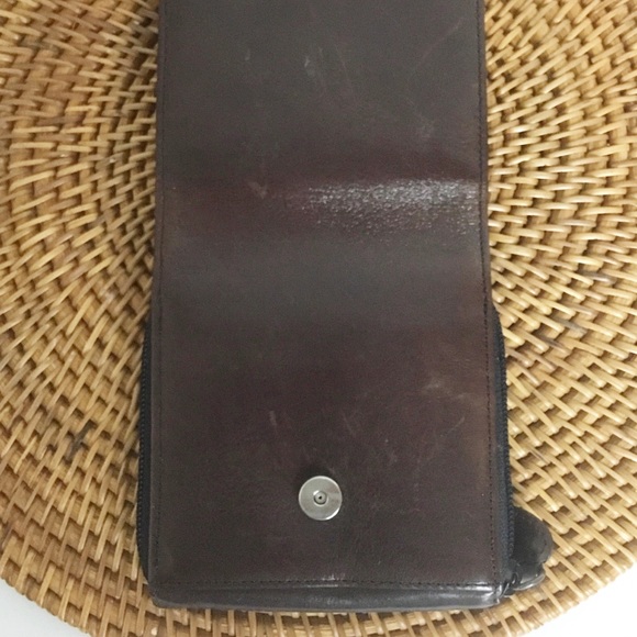 Brighton Leather Brown Bag Purse Crossbody - Picture 6 of 8